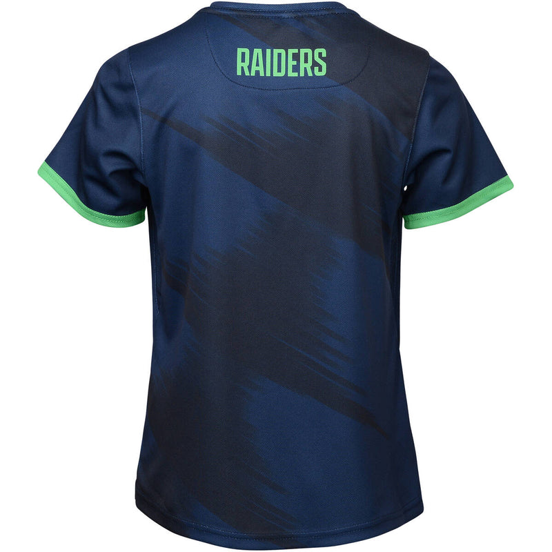 2024 Canberra Raiders KIDS Training Tee Navy