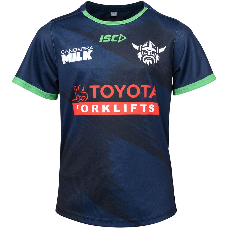 2024 Canberra Raiders KIDS Training Tee Navy