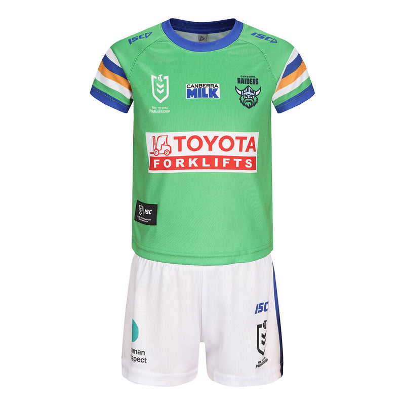 2024 Canberra Raiders TODDLER Home Jersey Set