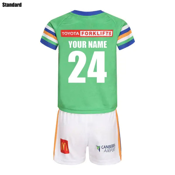 2024 Canberra Raiders TODDLER Home Jersey Set