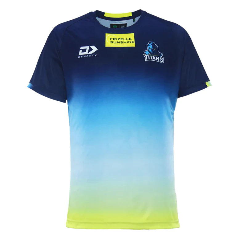 2024 Gold Coast Titans ADULTS Coaches Training Tee Fade