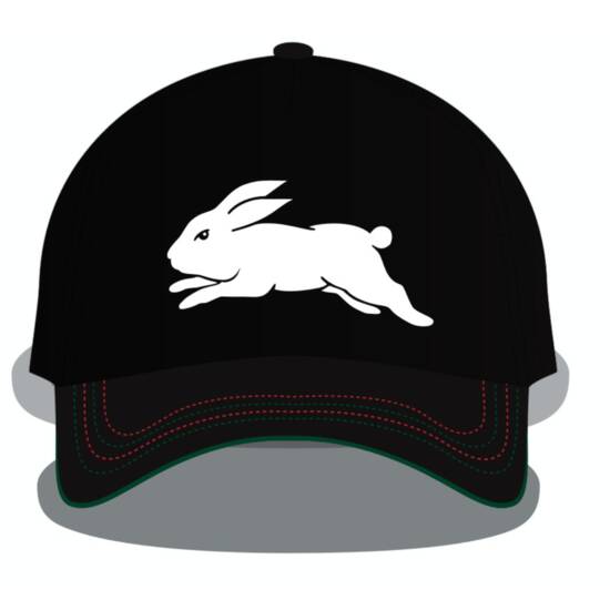 2024 South Sydney Rabbitohs Media Cap Black