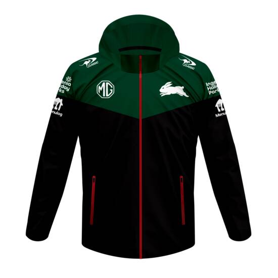 2024 South Sydney Rabbitohs ADULTS Wet Weather Jacket