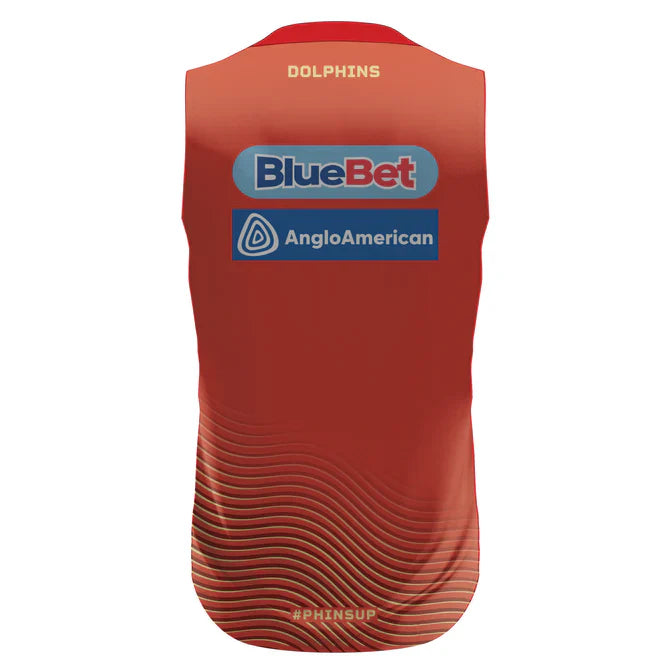 2024 Dolphins ADULTS Training Singlet Red