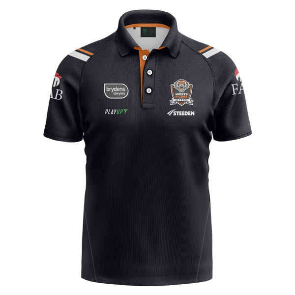 2024 Wests Tigers ADULTS Media Polo