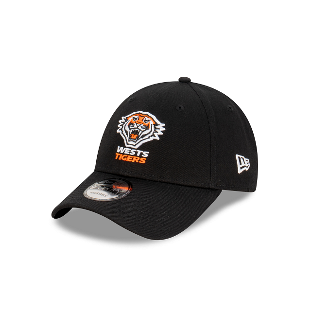 Wests Tigers Official New Era Team Colours 9FORTY Cloth Strap