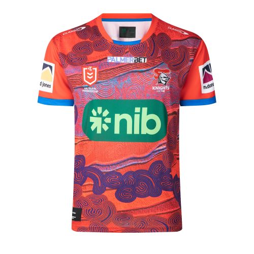 2024 Newcastle Knights ADULTS Indigenous Jersey