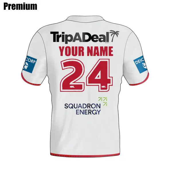 2024 St George Illawarra Dragons ADULTS Home Jersey