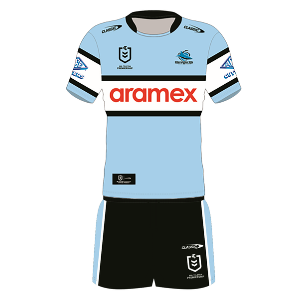 2024 Cronulla Sharks TODDLER Home Jersey Set