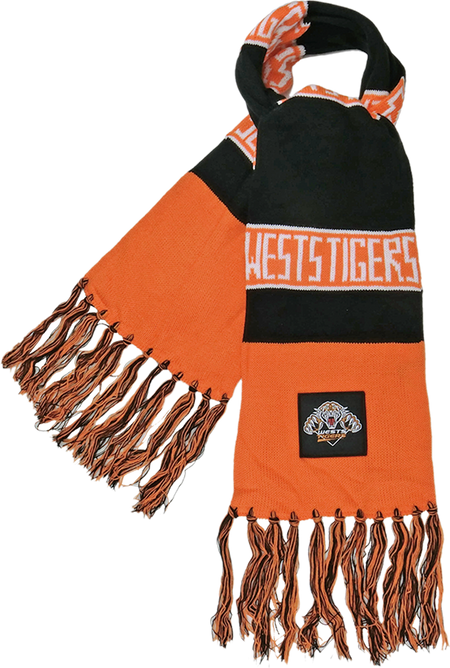 Wests Tigers Supporters Bar Scarf