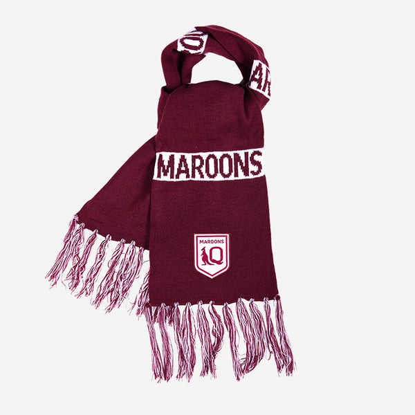 QLD Maroons Classic Bar Scarf