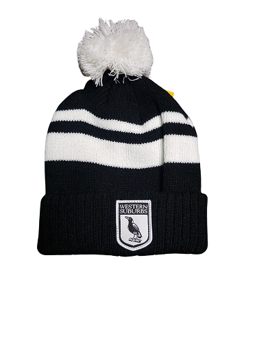 Western Suburb Magpies Retro Beanie